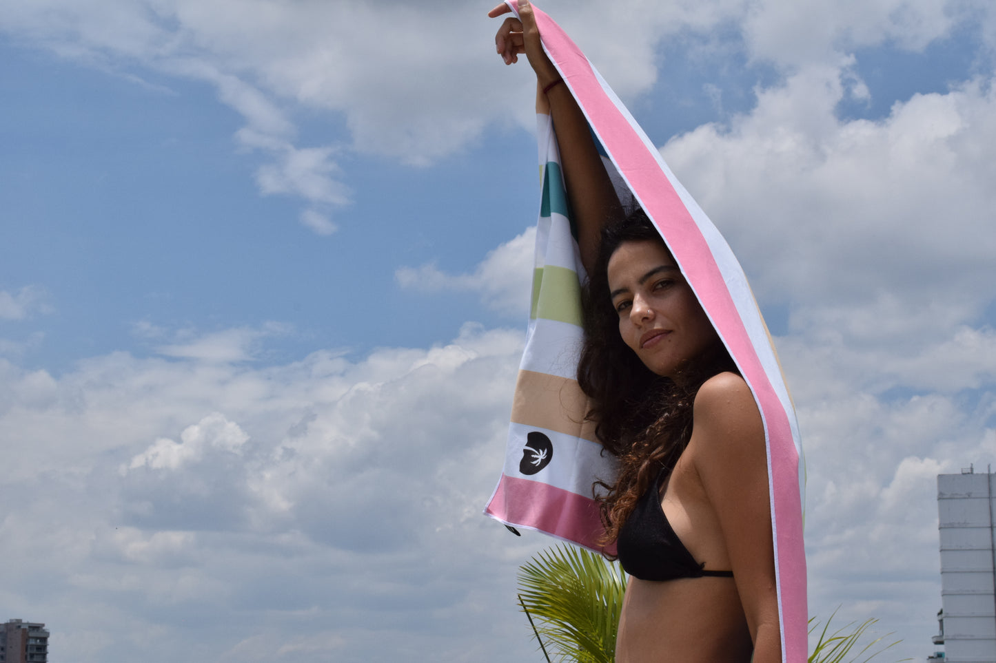 Rainbow Microfiber Travel Towel