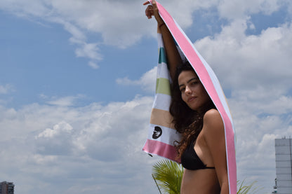 Rainbow Microfiber Travel Towel